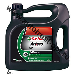 Castrol Act>evo 4T 10W40 масло для 4-х такт.двиг (п/синт) 4л