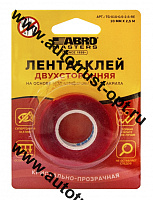 ABRO MASTERS Лента-клей двухсторонняя 10 мм х 2.5 м