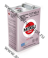 Жидкость для АКПП  MITASU  CVT NS-3 FLUID (for Nissan)  4л синтетическое MJ313/4