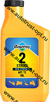 Country ST-302 2T масло для 2-х такт. двиг (п/синт) ТС 0,5л 