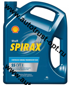 Shell Spirax S5 CVT X, жидкость для АКПП 4л