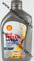 Shell Helix Ultra SP 5W-30, моторное масло, 1л 