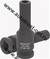 THORVIK Головка торцевая ударная глубокая 1/2" DR,  8 мм