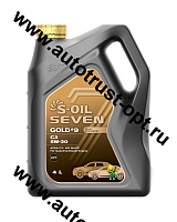 S-OIL  GOLD #9 C3 SN/CF 5W30 Fully Synthetic ( DPF ) 4л Масло моторное