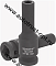 THORVIK Головка торцевая ударная глубокая 1/2" DR,  8 мм
