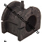 MSB-CS5WF Febest Втулка переднего стабилизатора D25 (MR554095) 
