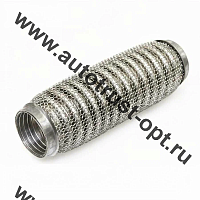 MILES Труба гофрированная с патрубками и внутр. плетением 45х203-305