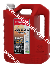 Масло моторное TOTACHIi NIRO LV Synthetic SAE 0W20 API SP, SN PLUS, SN/RC, ILSAC GF-5 4л