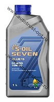 Масло моторное S-OIL BLUE#5 10W30 API CF-4/SG (дизель, п/синт)  1л  