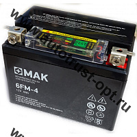АКБ Мото "MAK"  12V 7а/ч  6FM-7  (табло, 148х85х94 мм)
