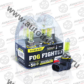 AVANTECH  HB4 (9006) 12V55W (85W) 3000K (AB3006) комплект 2 шт желт.