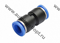Фитинг пласт. прямой ф 15  мм