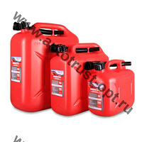 3ton Канистра PROFI  5л КРАСНАЯ для топлива в комплекте с крышкой и лейкой