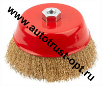 ON Щетка металлическая для УШМ 20-03-100 100 мм/М14 (чашка)