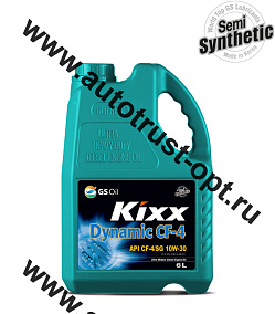 KIXX HD  10W-30  CF-4/DX5 6л /Масло для дизельных двигателей 