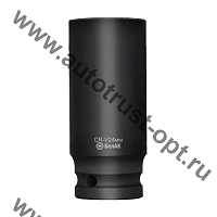 БелАК Ударная шестигранная глубокая головка 24мм, 1/2, CRV