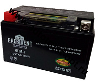 АКБ Мото PRESIDENT INNOVATION 12V  7Ah 6FM-7 IGEL (148*85*94)