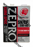IDEMITSU ZEPRO EURO SPEC F-S SP A3/B4  5W40 / Масло моторное синтетическое ( 4л )
