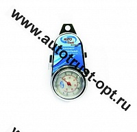 AUTOVIRAZH Манометр шинный металлический в пластиковом футляре AV-011506