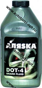 Тормозная жидкость "Аляска" DOT-4 910 гр