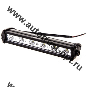 Фары светодиодные OF ROAD SKYWAY 183*30*50мм прямоугольная 12V/24V 18W 6000K 6 диодов дальний свет