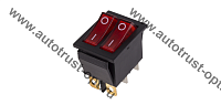 Переключатель КСД6-16A, 250V (двойной)