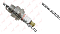 Свеча зажигания LYNXauto SP-376  7GC (Nickel)  (BPM7A 7321), (W22MPU 6021)