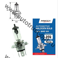 AVANTECH  Лампа головного света H4 (HB2) 24V 75/70W (1710/1100)   (AB0015) 