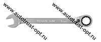 THORVIK Ключ гаечный комбинированный трещоточный 17 мм (аналог ДТ515017)