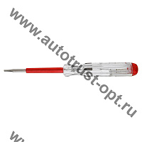 ЛОМ Отвертка индикаторная, пластиковая рукоятка, 135 мм 220V