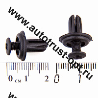 Клипса SKYWAY  S05601154 для кузова и внеш. обвеса со штырем резьбовая 5,7х13,3х12,7мм для Honda 154