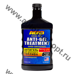 Abro Антигель для дизельного топлива 946мл