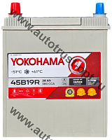 АКБ YOKOHAMA   45B19R  38 а/ч  ССА 380 (196*128*223)