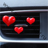 TORSO Игрушка в дефлектор автомобиля "Сердечки"