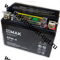 АКБ Мото "MAK"  12V 7а/ч  6FM-7  (табло, 148х85х94 мм)