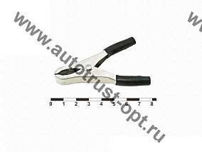 Зажим 8-0037 Black (крокодил)