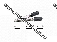 Зажим 8-0028 Black (крокодил 18,5х47мм)