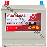 АКБ YOKOHAMA   75D23R 65 а/ч CCA 650 (232*173*220)
