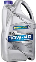 Ravenol DLO 10W40 CF (п/синт)   5л