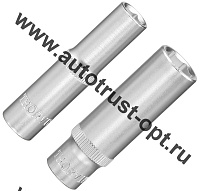 THORVIK Головка торцевая глубокая 1/2" DR, 18 мм 