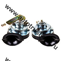 Сигнал звуковой УЛИТКА SKYWAY 009 For Lada d=87mm 12V 105db сталь/пластик 2шт 1-конт 8,5А