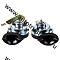 Сигнал звуковой УЛИТКА SKYWAY 009 For Lada d=87mm 12V 105db сталь/пластик 2шт 1-конт 8,5А