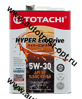 Масло моторное TOTACHI HYPER EcoDrive 5W30 API SP/GF-6A (бензин, синт) 4л