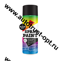 AIM-ONE Краска-спрей черная матовая 450 мл (аэрозоль) SP-MB4 /388