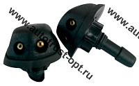 Жиклеры омывателя двойные, универсальные 01656