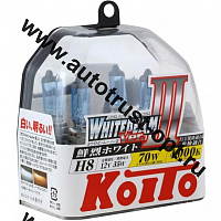 H8 12V 35W (70W) "Koito" (P0758W) 2шт
