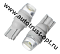 KS Лампа светодиодная T10 12V W2,1-9,5d  б/ц  белая, 1 HIGH POWER 0.3W диод