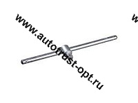 Ключ ( вороток ) с прис. квадр. малый 210 мм цинк