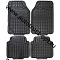 SKYWAY Коврик салона Стандарт 005 4пр.резиновый черный (п.69,5*45см,з.43,5*45см)